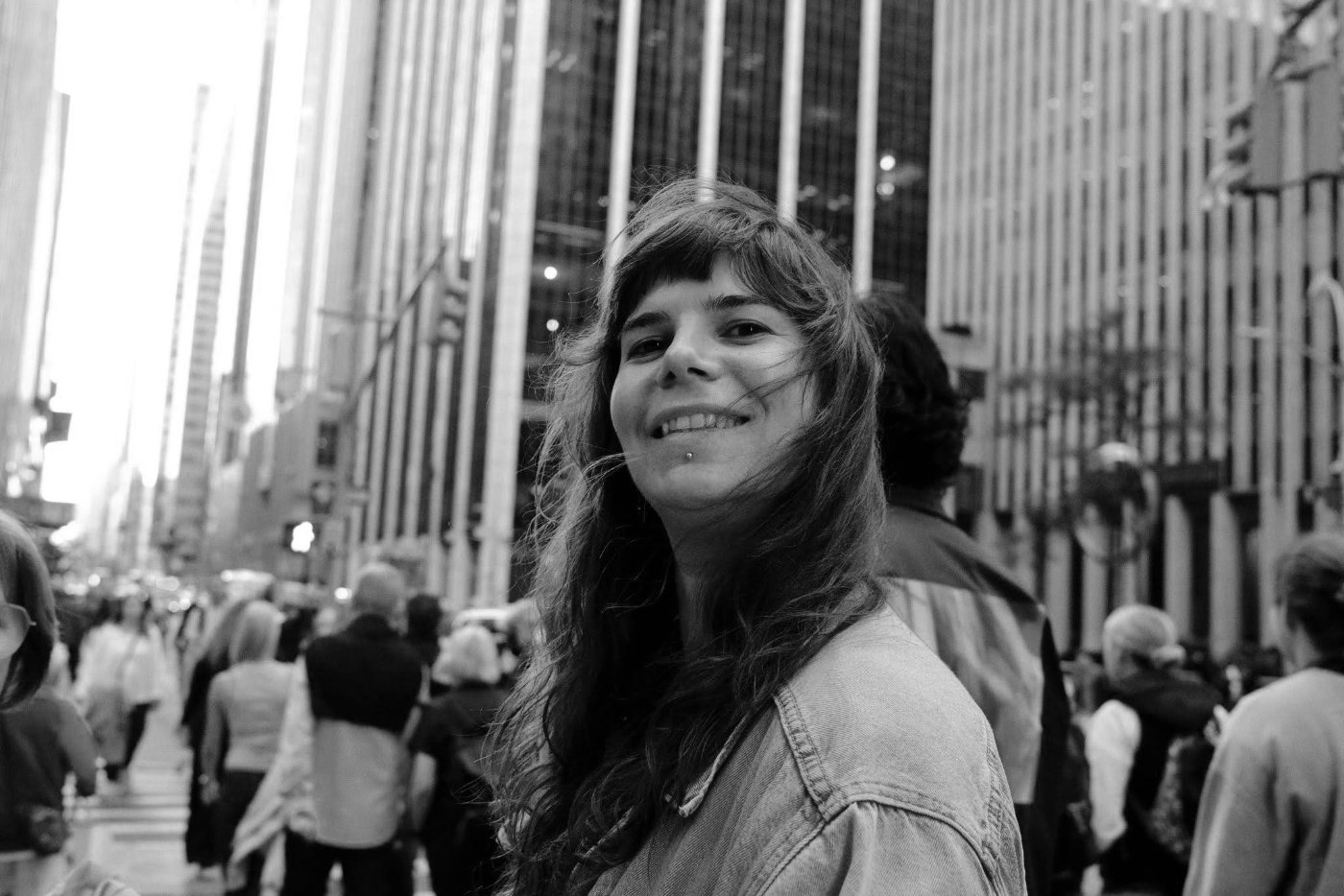 Joana in NYC, 2023. Photo by João R.